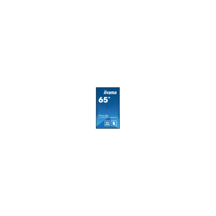 iiyama LH6560UHS-B2AG pantalla de señalización Pizarra de caballete digital 165,1 cm (65") LED Wifi 500 cd / m² 4K Ultra HD