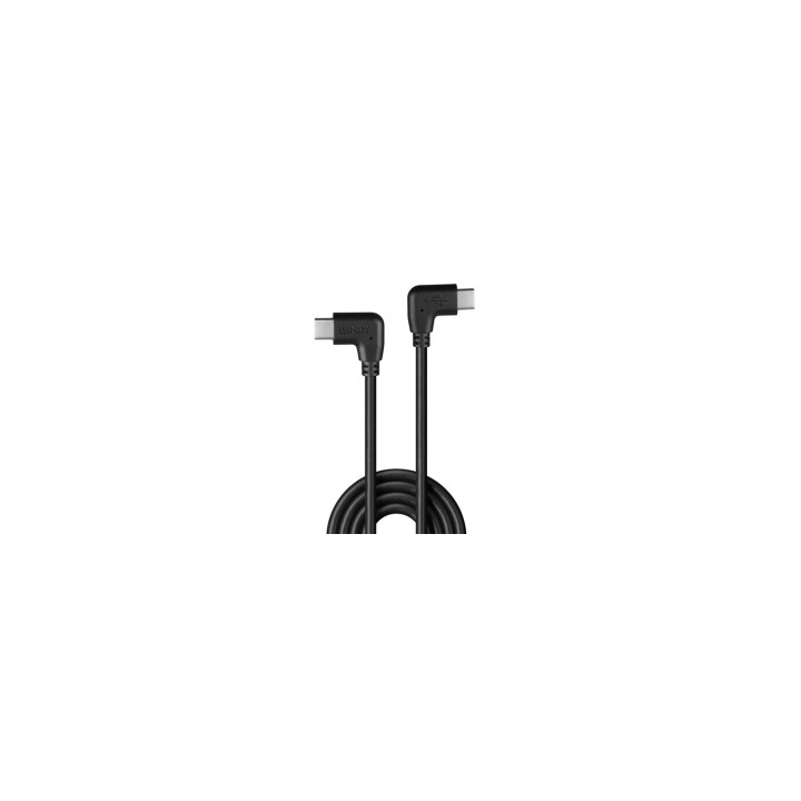 Lindy 32009 cable USB USB 2.0 1 m USB C Negro