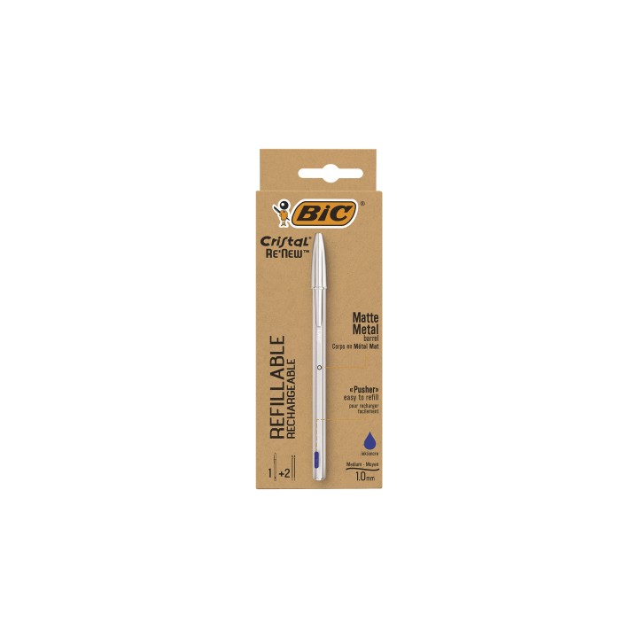 BIC Cristal Renew Azul Bolígrafo 1 pieza(s)