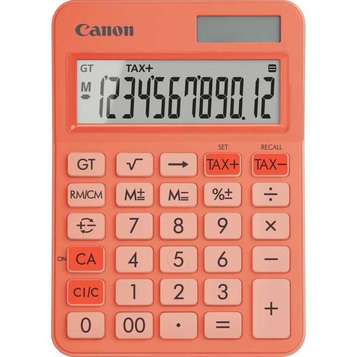 Canon LS-125KB calculadora Escritorio Calculadora básica Naranja