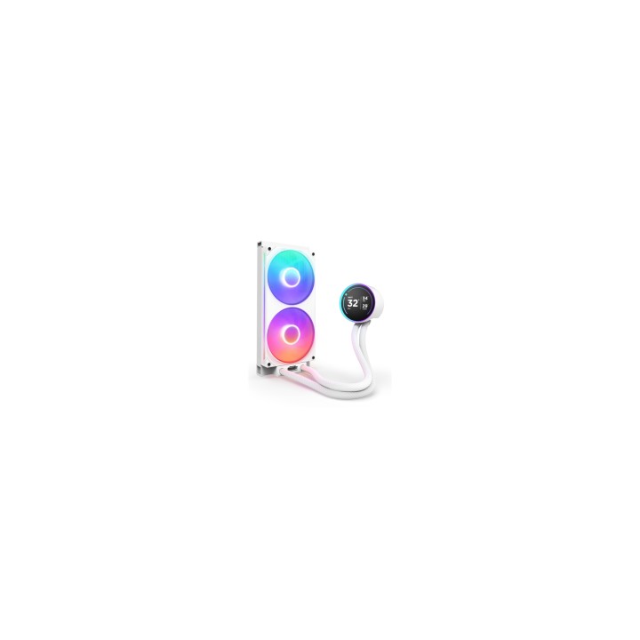 NZXT Kraken Elite 280 RGB Procesador Sistema de refrigeración líquida todo en uno 14 cm Blanco 1 pieza(s)