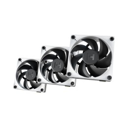 HYTE THICC FP12 Procesador Ventilador 12 cm Negro, Blanco 3 pieza(s)