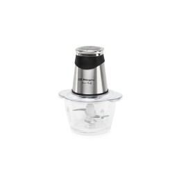 Orbegozo MC 4650 picadora eléctrica de alimentos 1,2 L 500 W Negro, Plata