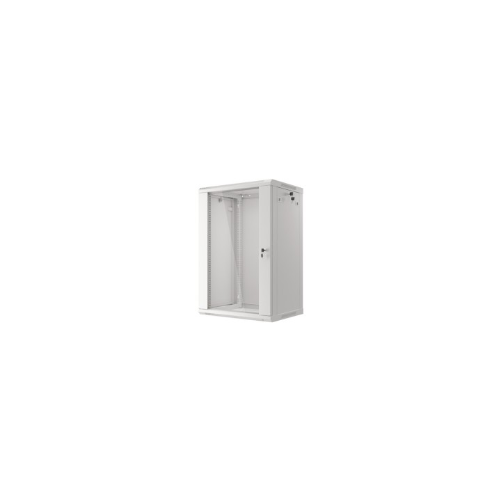 Lanberg WF01-6418-10S armario rack 18U Bastidor de pared Gris