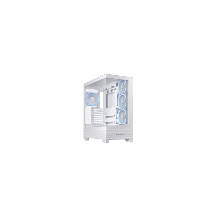 ASUS A31 Plus TG ARGB WHITE Midi Tower Blanco