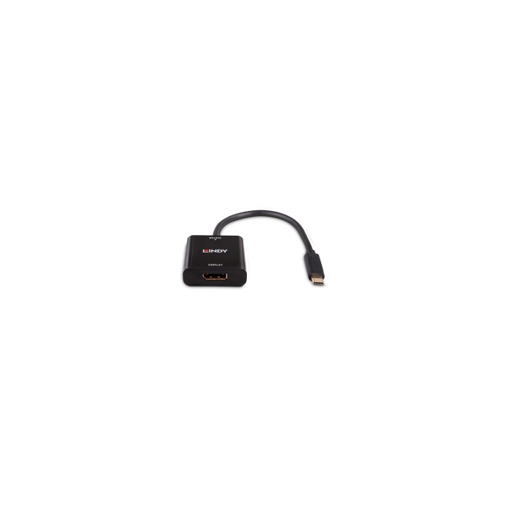 Lindy 43269 Adaptador gráfico USB 3840 x 2160 Pixeles Negro