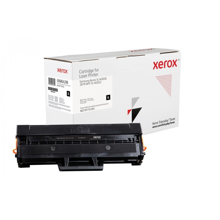 Everyday Tóner Negro compatible con Samsung MLT-D111L, Alto rendimiento