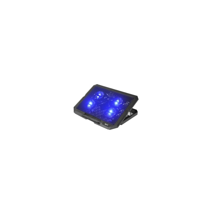 iggual RP4V17 Soporte para ordenador portátil Negro 43,2 cm (17")