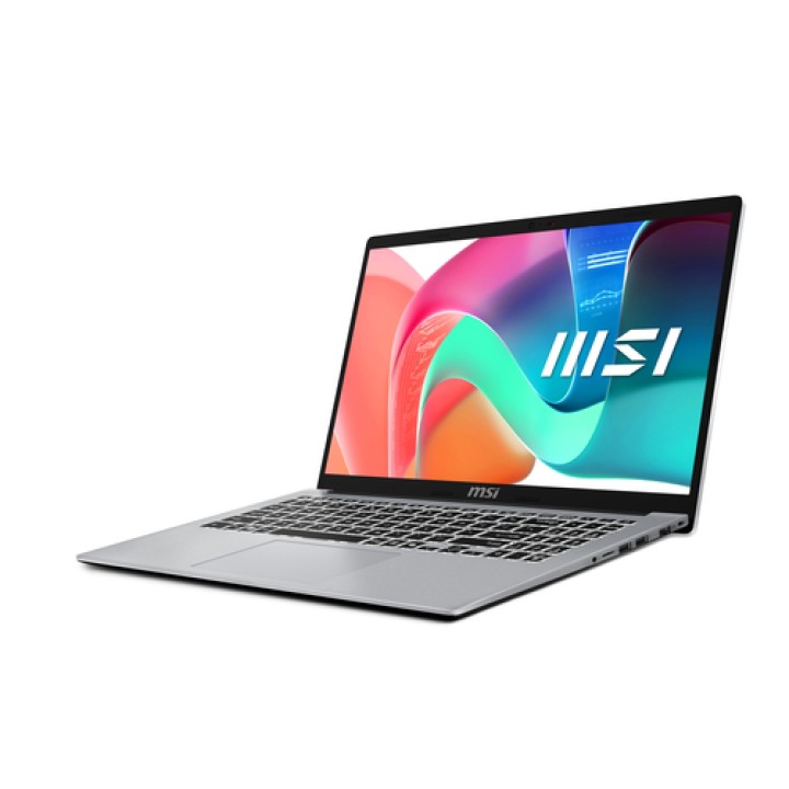MSI Modern 15 F1MG-256XES Intel Core 5 120U Portátil 39,6 cm (15.6") Full HD 16 GB DDR4-SDRAM 512 GB SSD Wi-Fi 6E (802.11ax)