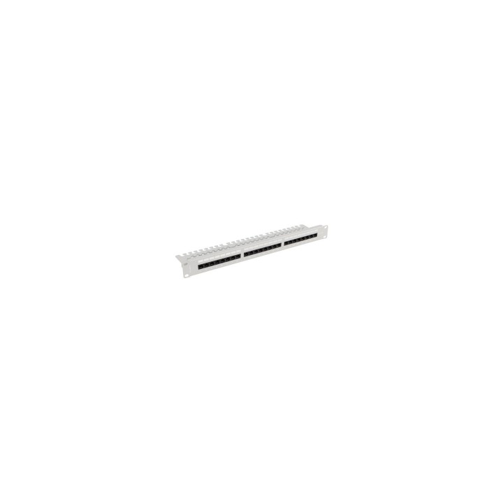 Lanberg PPUA-1124-S panel de parcheo 1U