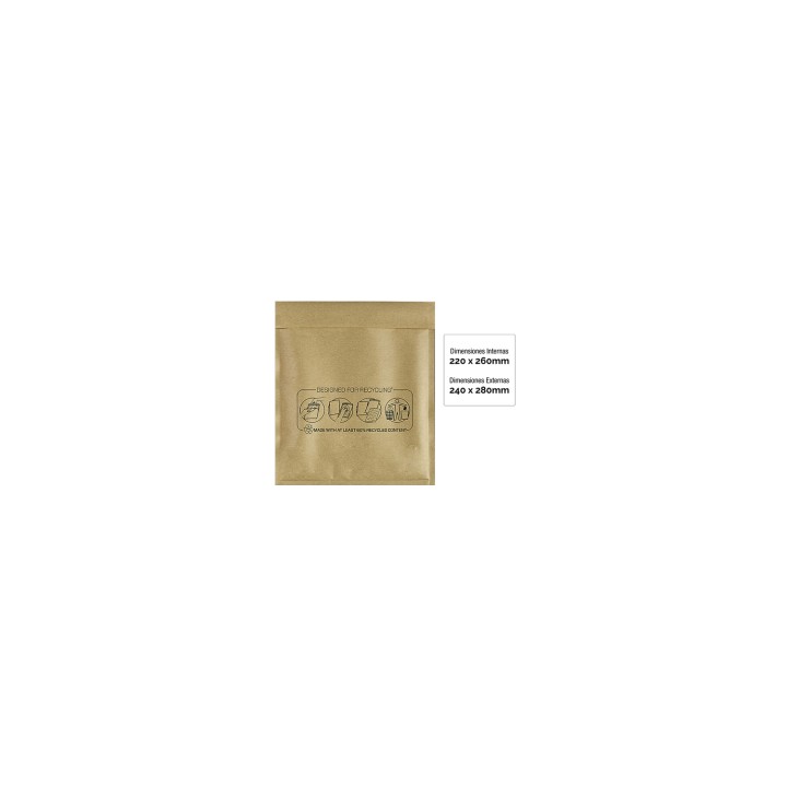 Fellowes Bolsa Burbujas Acolchada Bankers Box Nº 15 (220x260) Pack 10 Uds