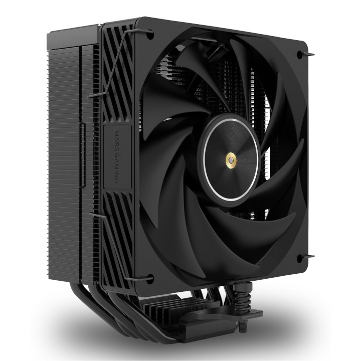 Mars Gaming MCPUX5 sistema de refrigeración para ordenador Procesador Refrigerador de aire 12 cm Negro 1 pieza(s)