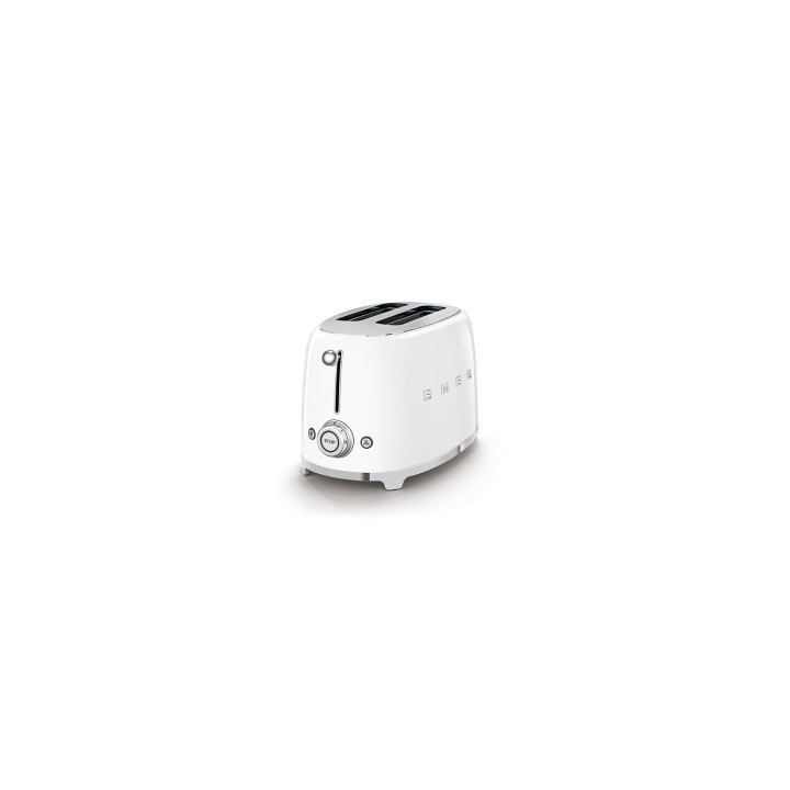 Smeg TSF01WHEU tostadora 6 2 rebanada(s) 950 W Blanco