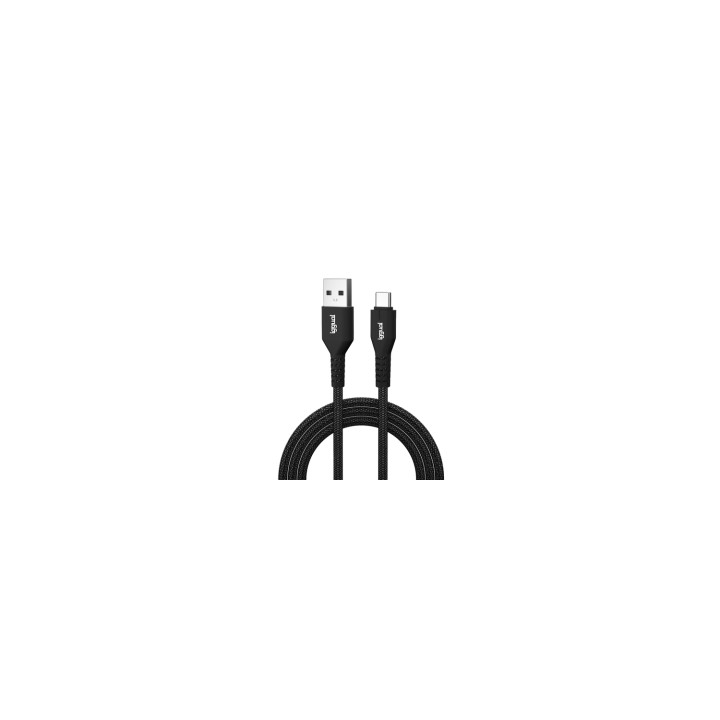 iggual IGG320006 cable USB USB 2.0 1,8 m USB A USB C Negro