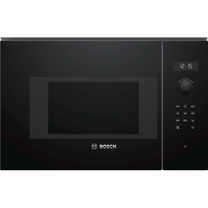 Bosch Serie 6 BFL524MB0 microondas Negro Solo microondas Integrado 20 L 800 W