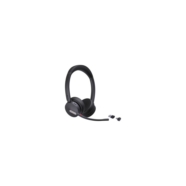 Yealink BH70 Dual Teams Auriculares Inalámbrico Diadema Oficina/Centro de llamadas USB Type-C / USB Type-A Bluetooth Negro