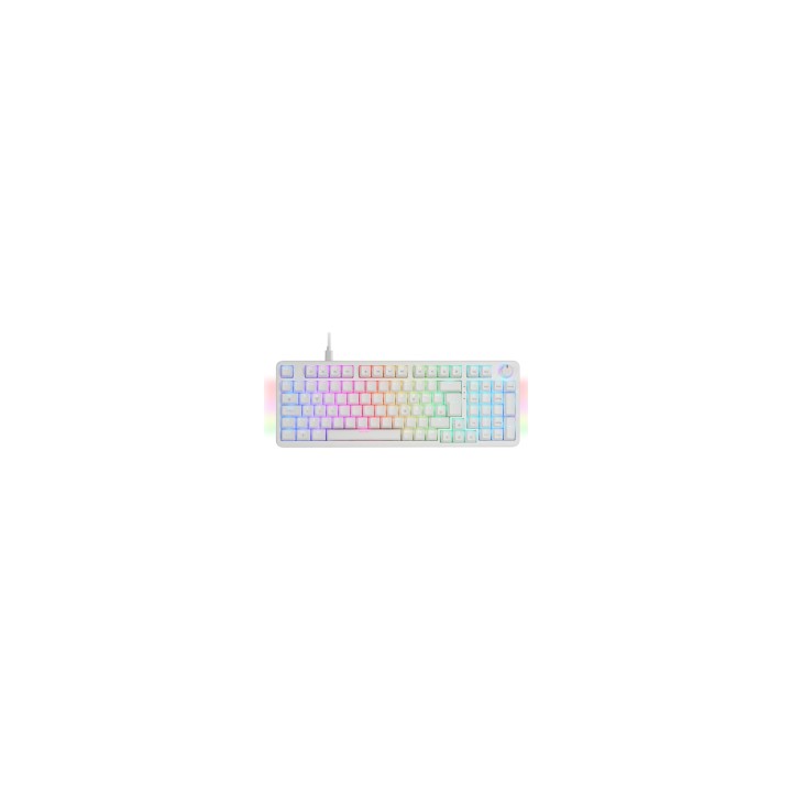 Mars Gaming MKPROWYES teclado Juego USB QWERTY Español Blanco