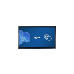iggual ORCHID 75" Pantalla plana para señalización digital 190,5 cm (75") LED Wifi 400 cd / m² 4K Ultra HD Negro Pantalla