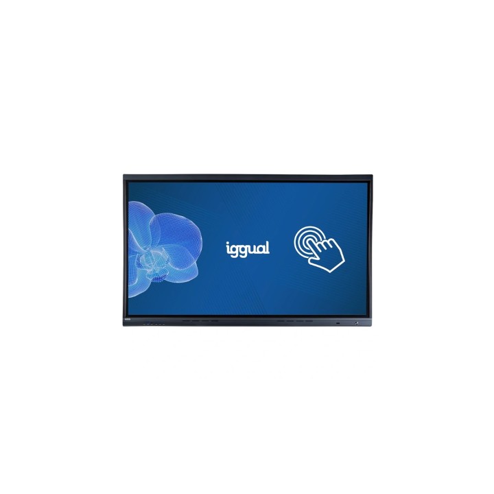 iggual ORCHID 75" Pantalla plana para señalización digital 190,5 cm (75") LED Wifi 400 cd / m² 4K Ultra HD Negro Pantalla