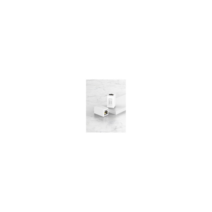 Vention Adaptador Conector RJ45 IPVW0 Cat6 FTP/ RJ45 Hembra - RJ45 Hembra/ Blanco