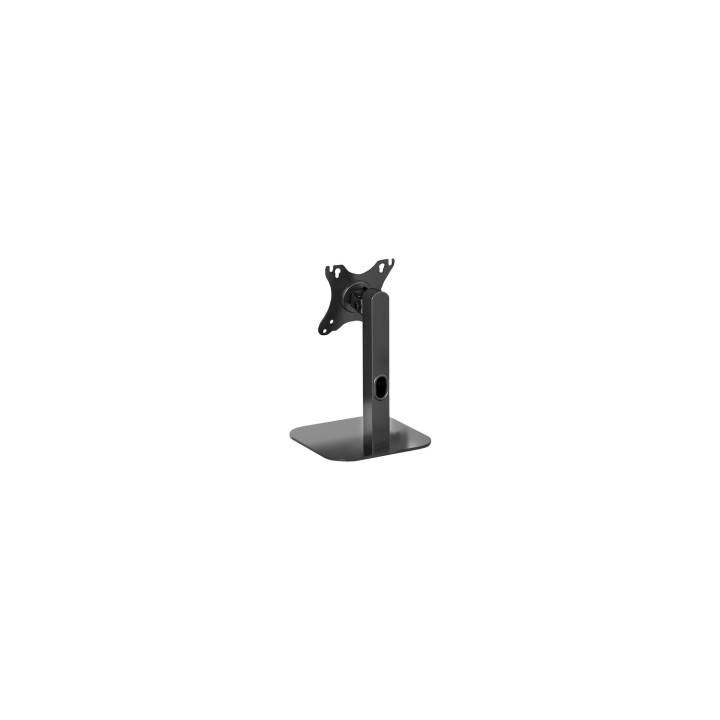AISENS Soporte de Mesa Eco Giratorio e Inclinable Para Monitor/POS 2.5kg de 10"-24", Negro