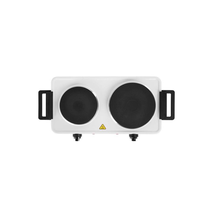 Orbegozo PE 2755 hobs Blanco Encimera 2 zona(s)