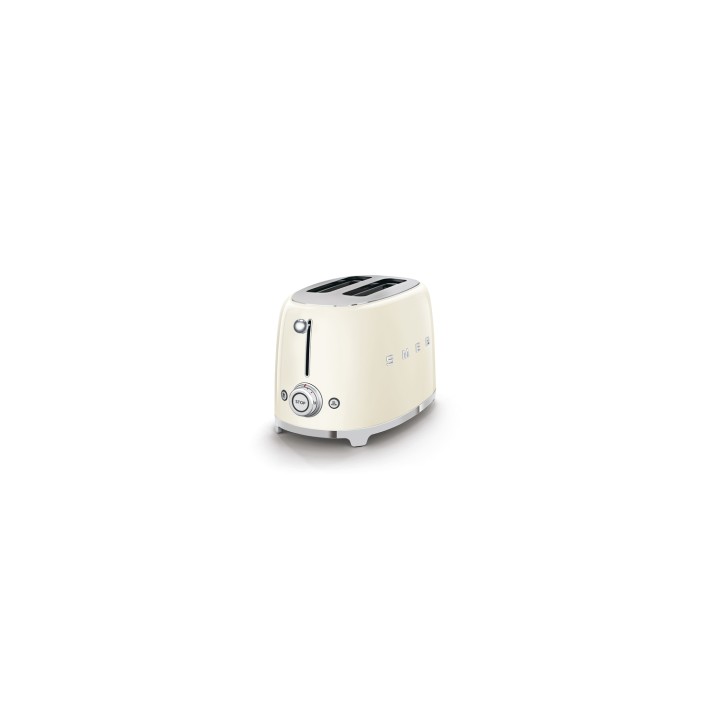 Smeg TSF01CREU tostadora 6 2 rebanada(s) 950 W Crema de color