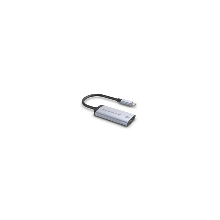 Conceptronic ABBY23G Adaptador gráfico USB 7680 x 4320 Pixeles Plata