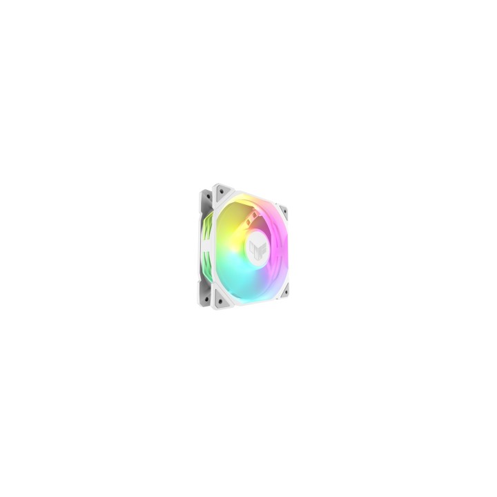 ASUS TUF GAMING TR120 ARGB REVERSE 1-pack White Carcasa del ordenador Refrigerador de aire 12 cm Blanco