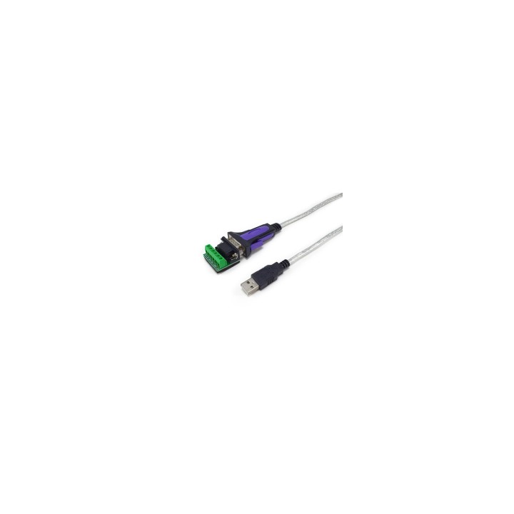 Equip Cable adaptador USB-A a serie RS-422/485 DB9