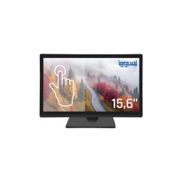 iggual MTL15CP monitor POS 39,6 cm (15.6") 1600 x 900 Pixeles HD+ Pantalla táctil