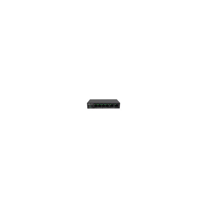Ruijie Networks RG-ES106D-P V2 switch No administrado Fast Ethernet (10/100) Energía sobre Ethernet (PoE) Negro