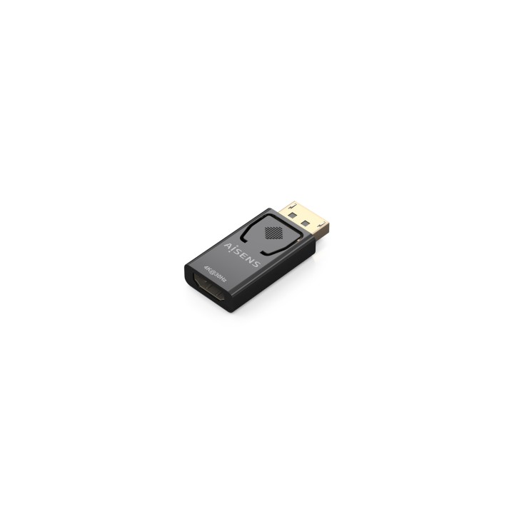 AISENS Conversor Displayport A HDMI 4K@30Hz, DP/M-HDMI/H, Negro