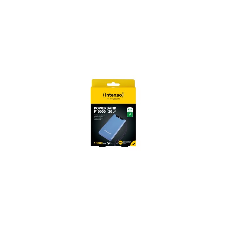 Intenso 7332035 batería externa Polímero de litio 10000 mAh Azul