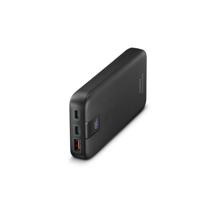 Hama 00201719 batería externa Polímero de litio 20000 mAh Antracita