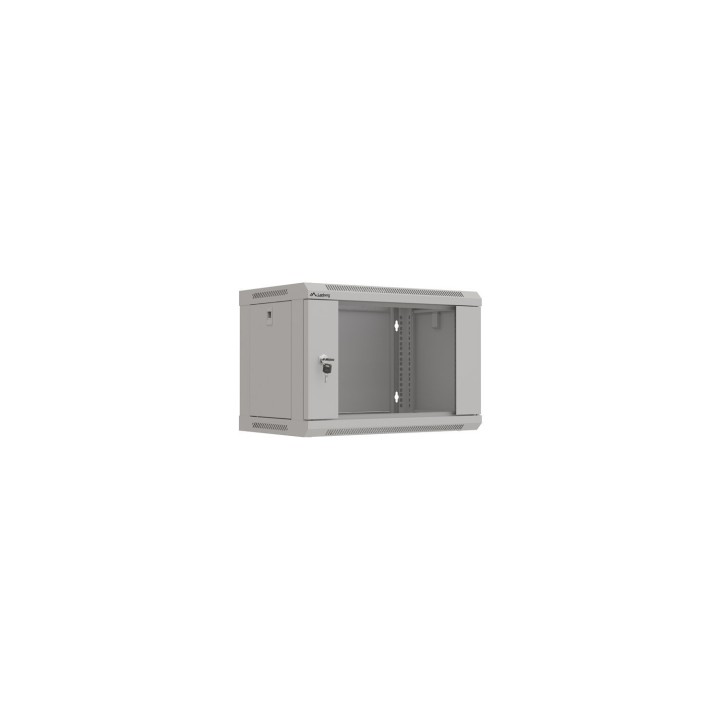 Lanberg WF03-5306-10S armario rack 6U Bastidor de pared Gris