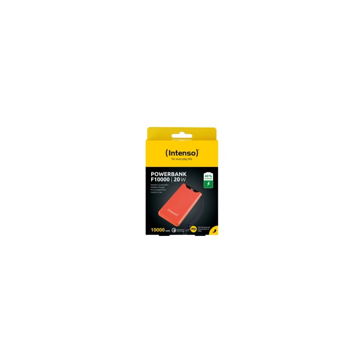Intenso 7332038 batería externa Polímero de litio 10000 mAh Naranja