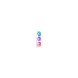 NZXT F420 RGB Core Carcasa del ordenador Ventilador 14 cm Blanco 1 pieza(s)