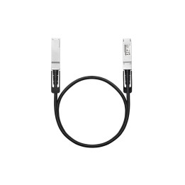 TP-Link Omada SM9220-1M Cable de fibra óptica e InfiniBand QSFP28 Twinax Negro