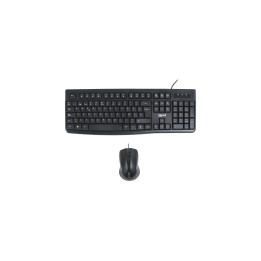 iggual CMK-business 2 teclado Ratón incluido Hogar / Oficina USB QWERTY Inglés Negro
