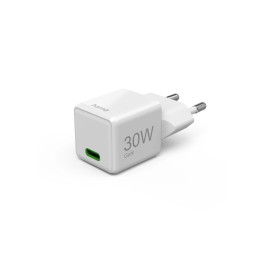 Hama 00201982 cargador de dispositivo móvil Smartphone, Tableta Blanco Corriente alterna Carga rápida Interior