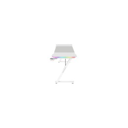 Mars Gaming MGD-X160RGB, Mesa Gaming Ergonómica, Iluminación ARGB con Mando, Fibra de Carbono, Alfombrilla XXL, Soporte