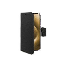 Celly WALLY1080 funda para teléfono móvil 17 cm (6.7") Funda cartera Negro