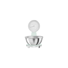 Smeg KSF01PGWW báscula de cocina Cromo, Verde Encimera Báscula electrónica de cocina