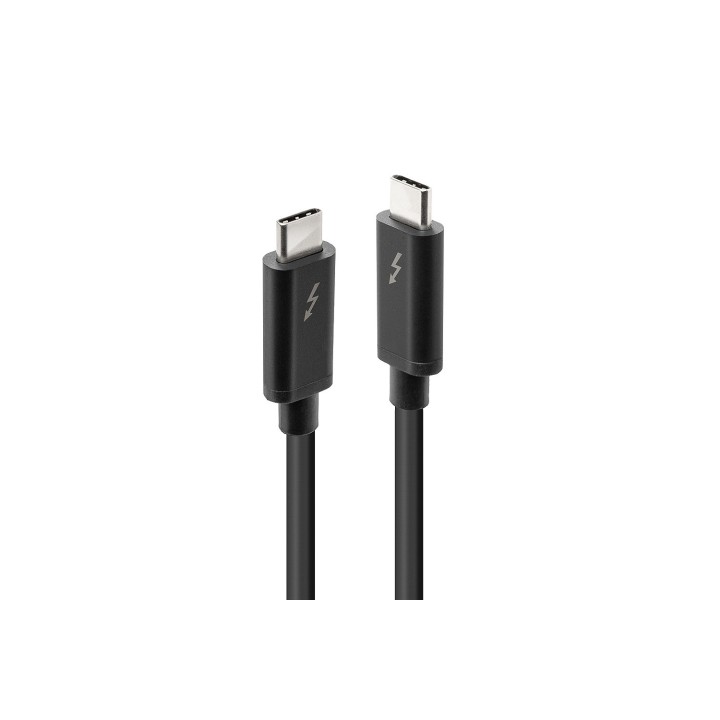 Lindy 41556 cable Thunderbolt 1 m 20 Gbit/s Negro