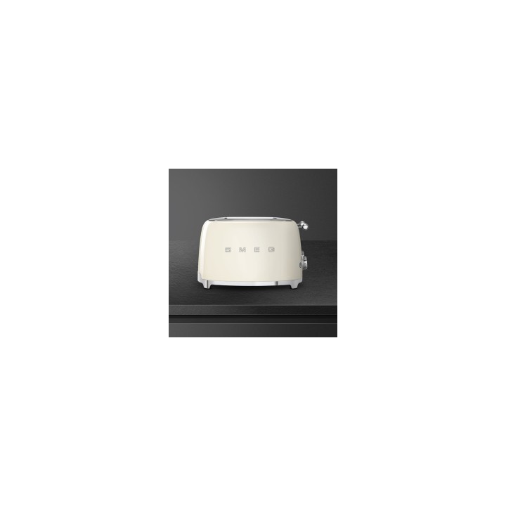 Smeg TSF03CREU tostadora 6 4 rebanada(s) 2000 W Crema de color