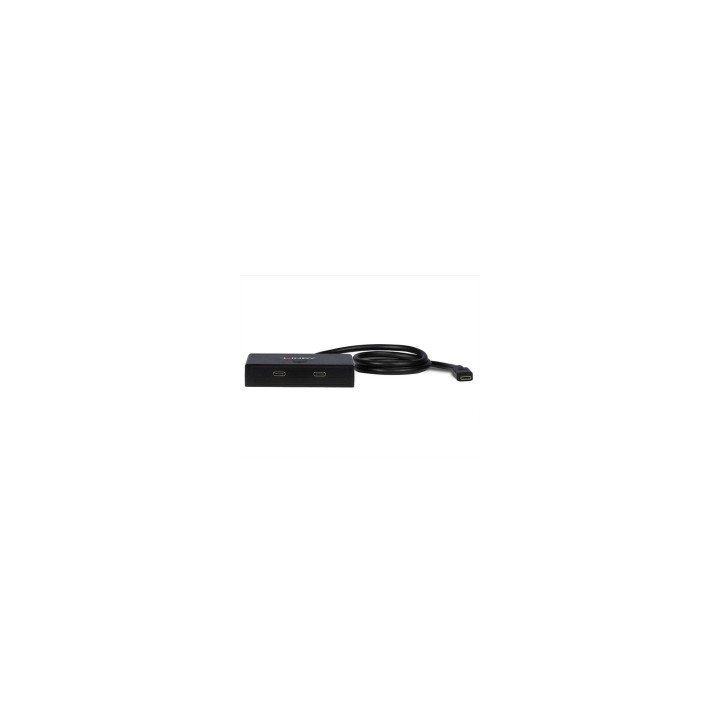 Lindy 43329 hub de interfaz USB 3.2 Gen 1 (3.1 Gen 1) Type-C 5000 Mbit/s Negro