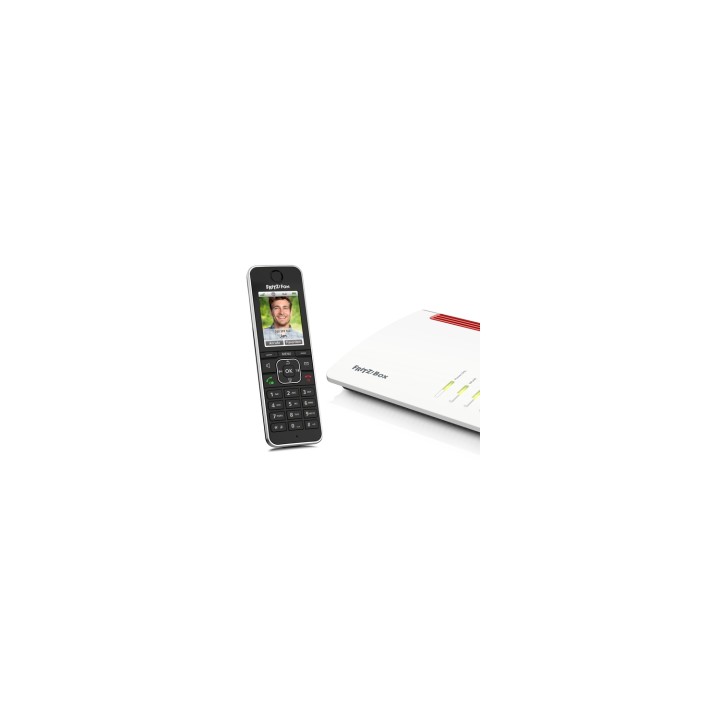 FRITZ!Fon C6 Teléfono DECT Identificador de llamadas Negro