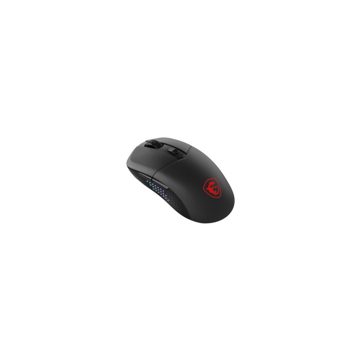 MSI VERSA 300 ELITE WIRELESS ratón Juego mano derecha RF Wireless + Bluetooth + USB Type-C Óptico 26000 DPI