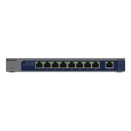 NETGEAR GS108MX-100EUS switch No administrado L2 Gigabit Ethernet (10/100/1000) Montaje en pared/escritorio